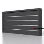 Планкен для забора 120 mm RAL 7024 – покрытие полиэстер, толщина 0,45 мм в Минеральных Водах | фото 2