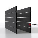 Планкен для забора 120 mm RAL 7024 – покрытие полиэстер, толщина 0,45 мм в Минеральных Водах | фото 1