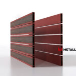 Планкен для забора Printec под дерево 120 mm RAL 3009 – покрытие матовое, толщина 0,45 мм в Минеральных Водах | фото 3
