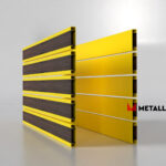 Планкен для забора Printec под дерево 120 mm RAL 1018 – покрытие матовое, толщина 0,45 мм в Минеральных Водах | фото 3