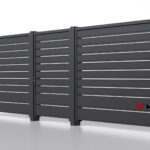 Планкен для забора 190 mm RAL 9005 – покрытие матовое, толщина 0,45 мм в Минеральных Водах | фото 5