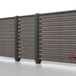 Планкен для забора Printec под дерево 120 mm RAL 9005 – покрытие полиэстер, толщина 0,45 мм в Минеральных Водах | фото 5