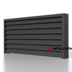 Ламели для забора жалюзи Premium U RAL 7024 – покрытие матовое, толщина 0,45 мм в Минеральных Водах | фото 3