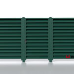 Ламели для забора жалюзи Royal Z RAL 6005 двустороннее покрытие порошковое, толщина 0,45 мм в Минеральных Водах | фото 7